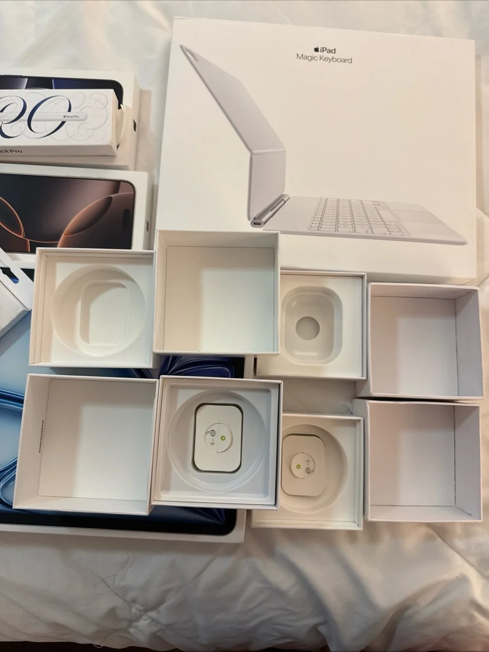 Empty Apple Boxes